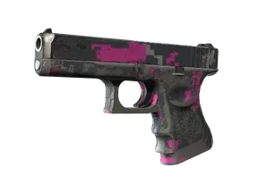 Glock-18 - Пиксельный камуфляж «Розовый» - 160x114