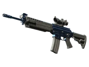 SG 553 - Анодированная синева