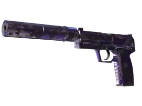 USP-S - Пиксельный камуфляж «Фиолетовый» - 160x114