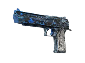 Desert Eagle - Синяя фанера